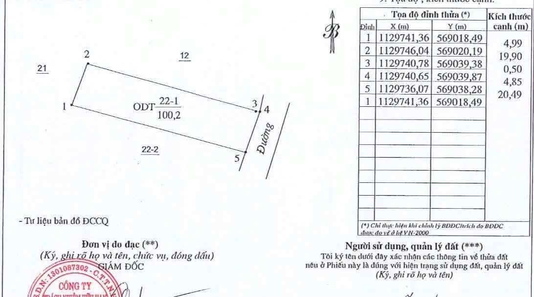 Bán 2 nền đất liền kề xã Phú Nhuận 100m2 549 triệu - Ảnh thu nhỏ 3