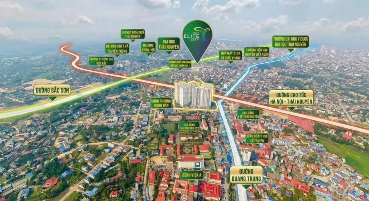 Bán chung cư siêu dòng tiền Tecco Elite City trung tâm Thái Nguyên - Ảnh thu nhỏ 2