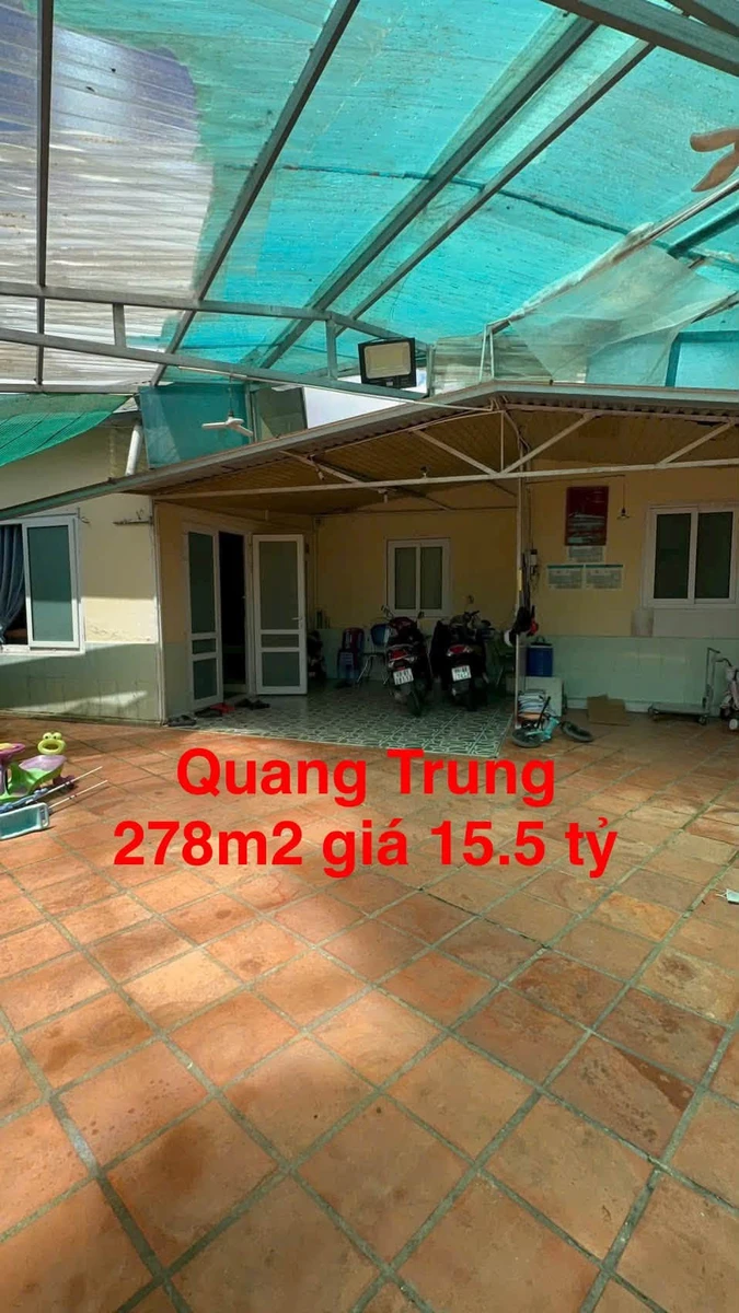 Bán nhà 300m2 đường Quang Trung, Đà Lạt 15.5 tỷ - Ảnh 1