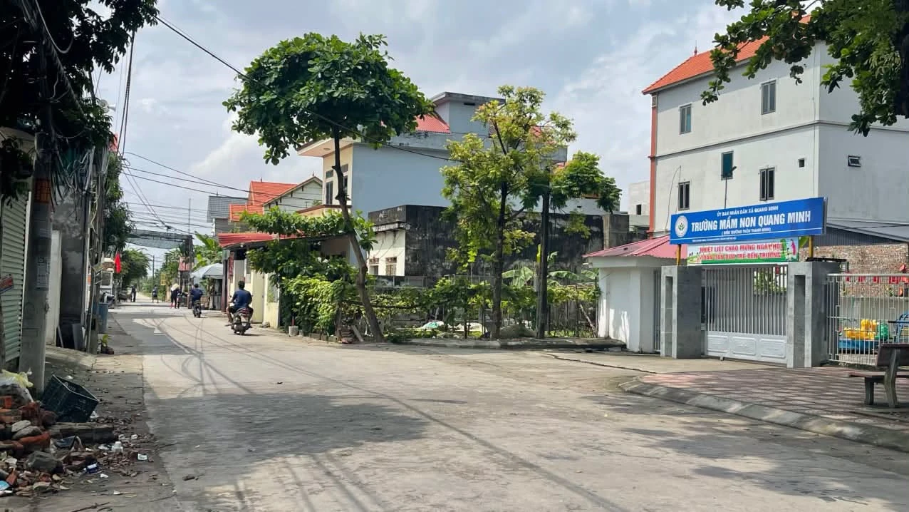 Bán lô góc 55m2 kinh doanh ô tô Mê Linh, gần 2 tỷ - Ảnh 1