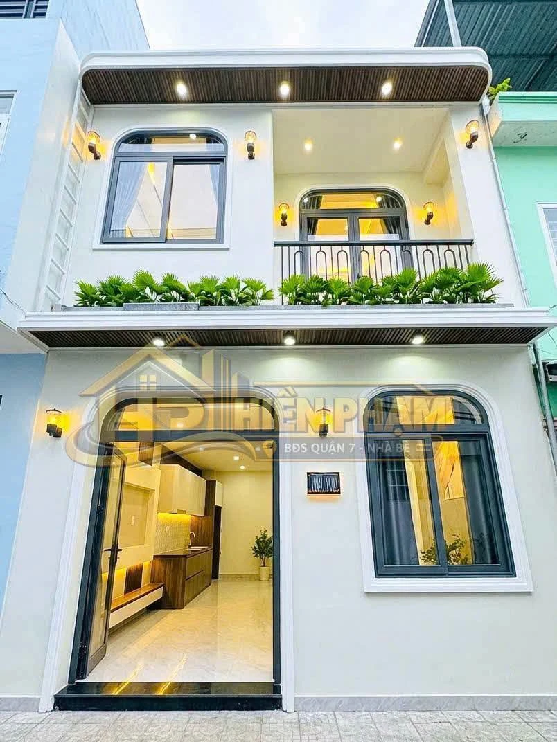Bán nhà phố mới 5x6.5m, 2PN 2WC full nội thất Quận 7 - Ảnh 1