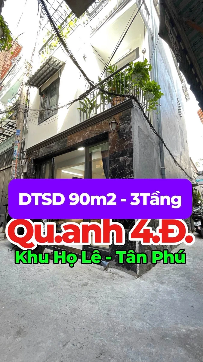 Bán nhà Tân Phú 30m² trệt + 2 lầu 4 tỷ - Ảnh thu nhỏ 2
