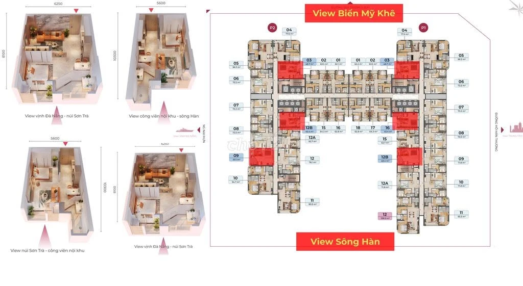 Bán căn hộ 1PN 48.2m² tại Peninsula Đà Nẵng, giá từ 3 tỷ - Ảnh 1