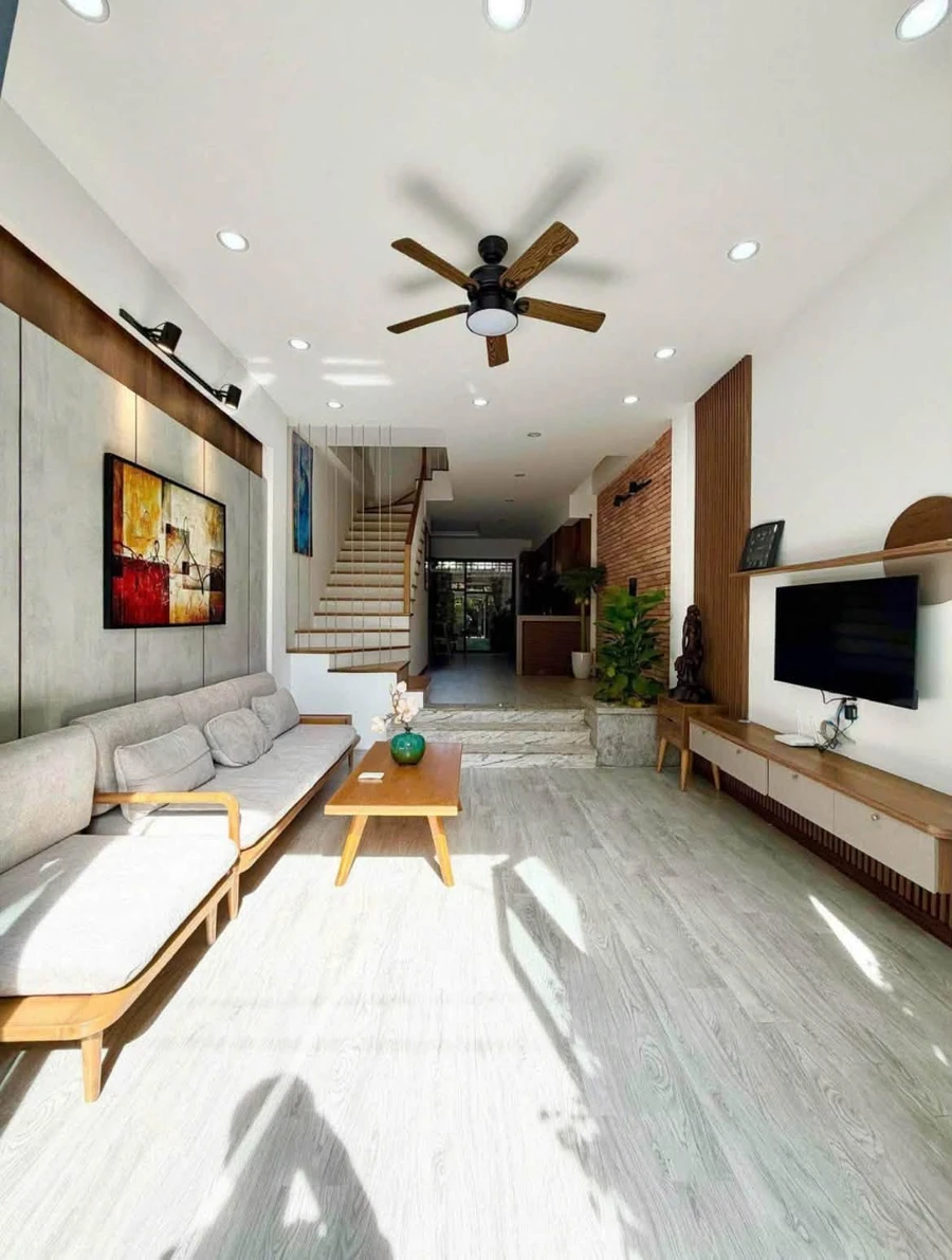 Bán nhà 3 tầng 76m² MT Nguyễn Huy Tự gần biển, 6.55 tỷ - Ảnh thu nhỏ 4