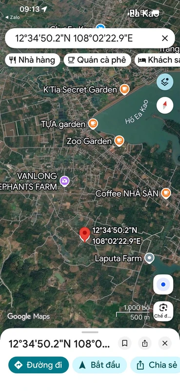 Bán nhà vườn 15x65m tại phường Eakao, giá 2 tỷ