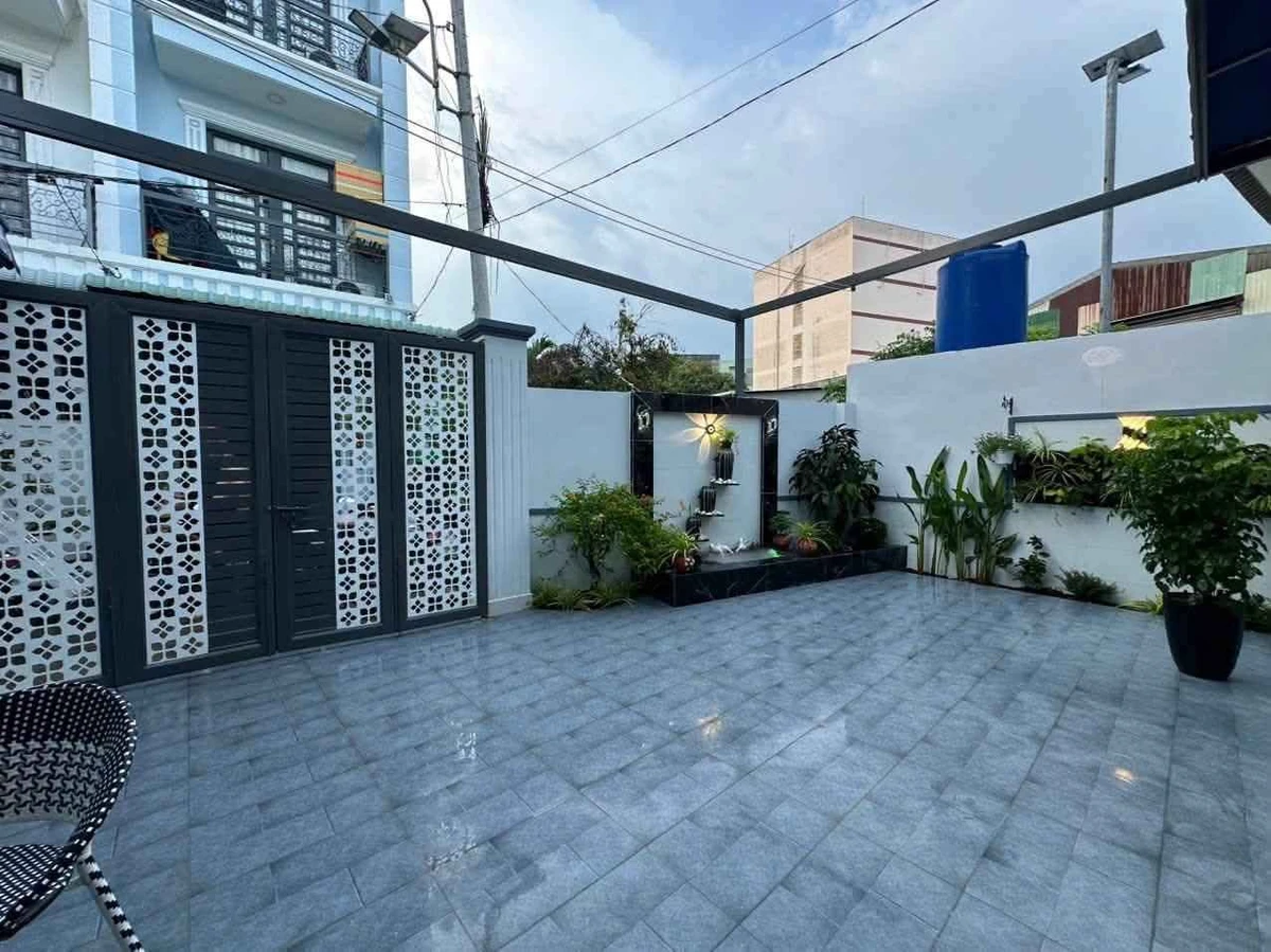 Bán villa 6.9x18m 1 trệt 1 lầu 3PN gần ngã ba Tân Kim, Bình Chánh - Ảnh thu nhỏ 5