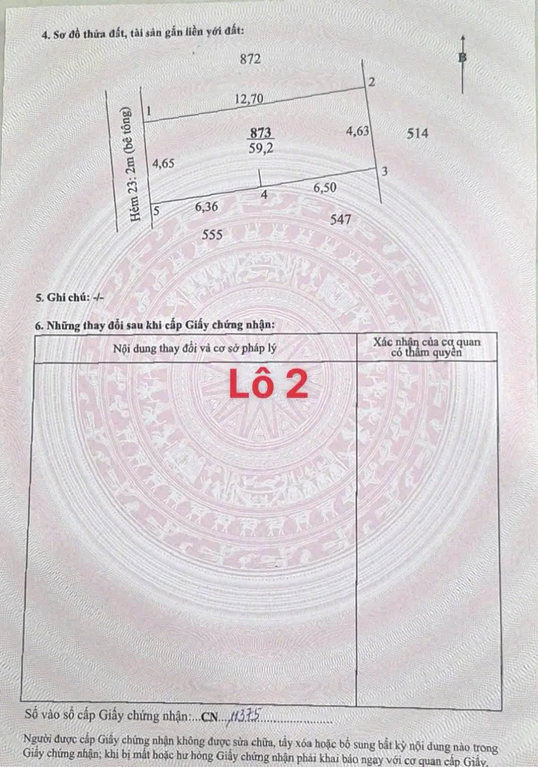Bán lô đất thổ Phường Long An, Tây Ninh, 59m², 470 triệu - Ảnh 1