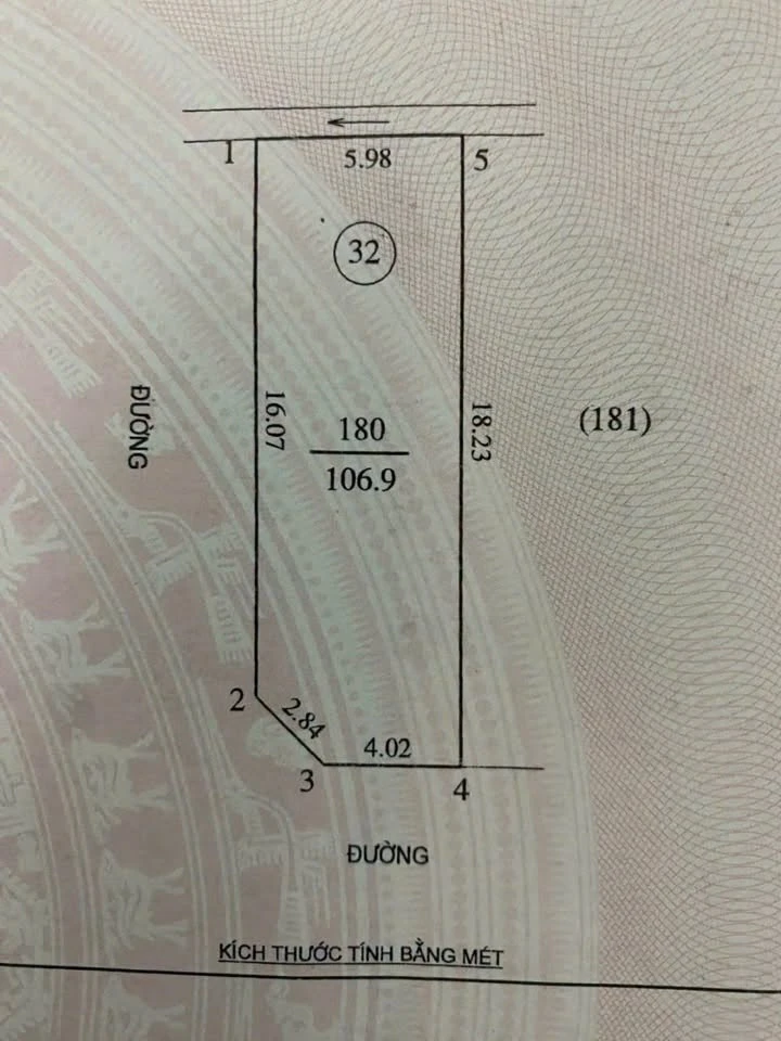 Bán lô đất kinh doanh chợ Quán Bàu 106,9m2, 6,5 tỷ - Ảnh thu nhỏ 3