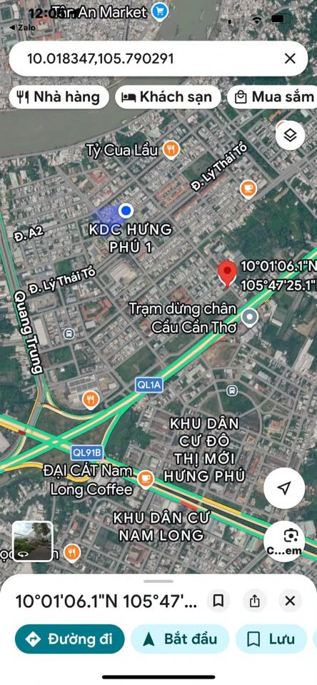 Bán đất góc A6 khu Hưng Phú 1 Cần Thơ 201m2 giá 14.6 tỷ - Ảnh thu nhỏ 4