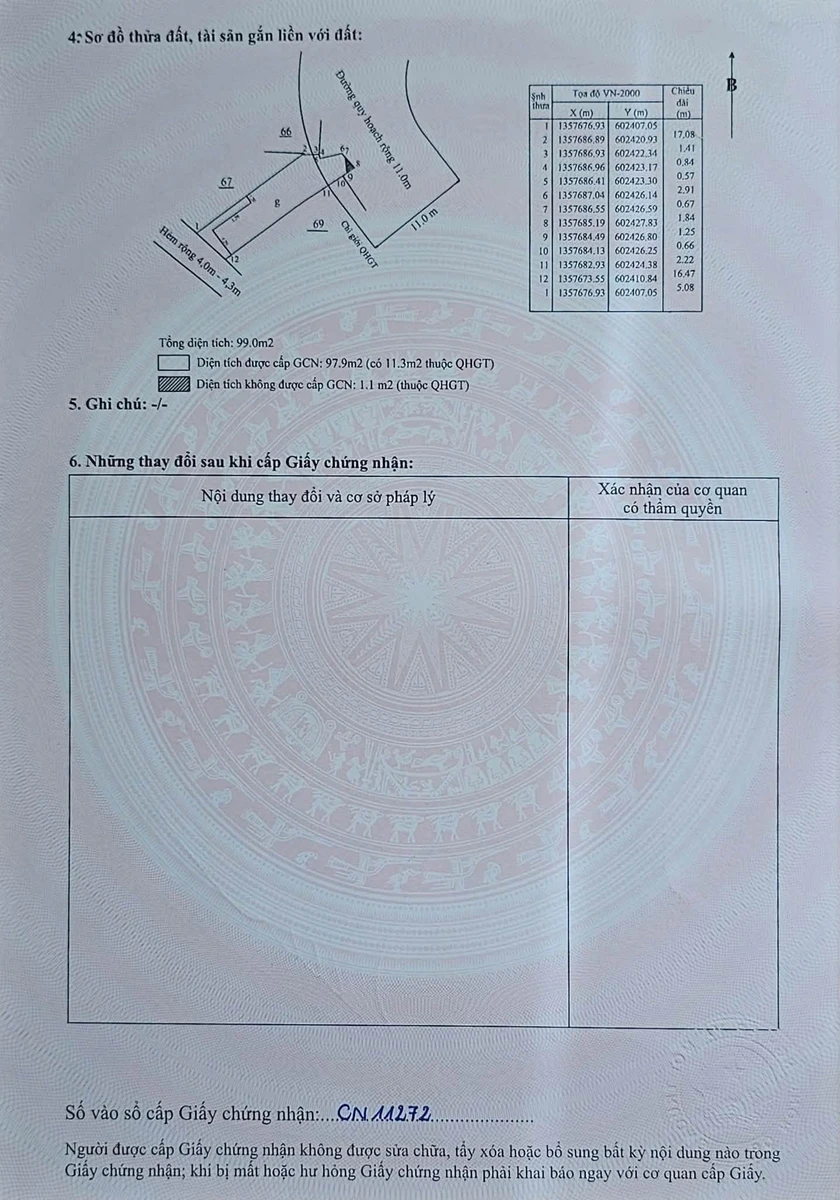 Bán nhà 97,9m² Dương Văn Nga Bắc Nha Trang 3,5 tỷ gần biển - Ảnh thu nhỏ 3