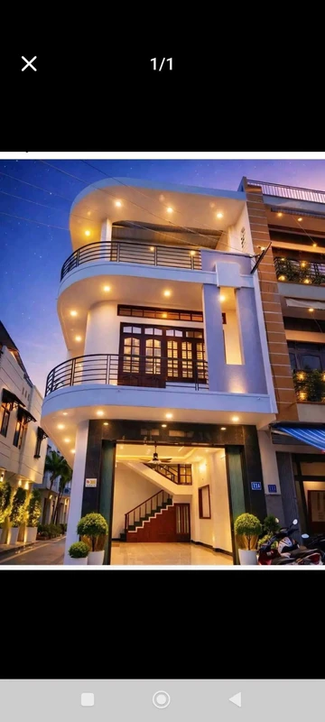 Bán nhà 4 tầng 2 mặt tiền 229m2, 5PN Quy Nhơn
