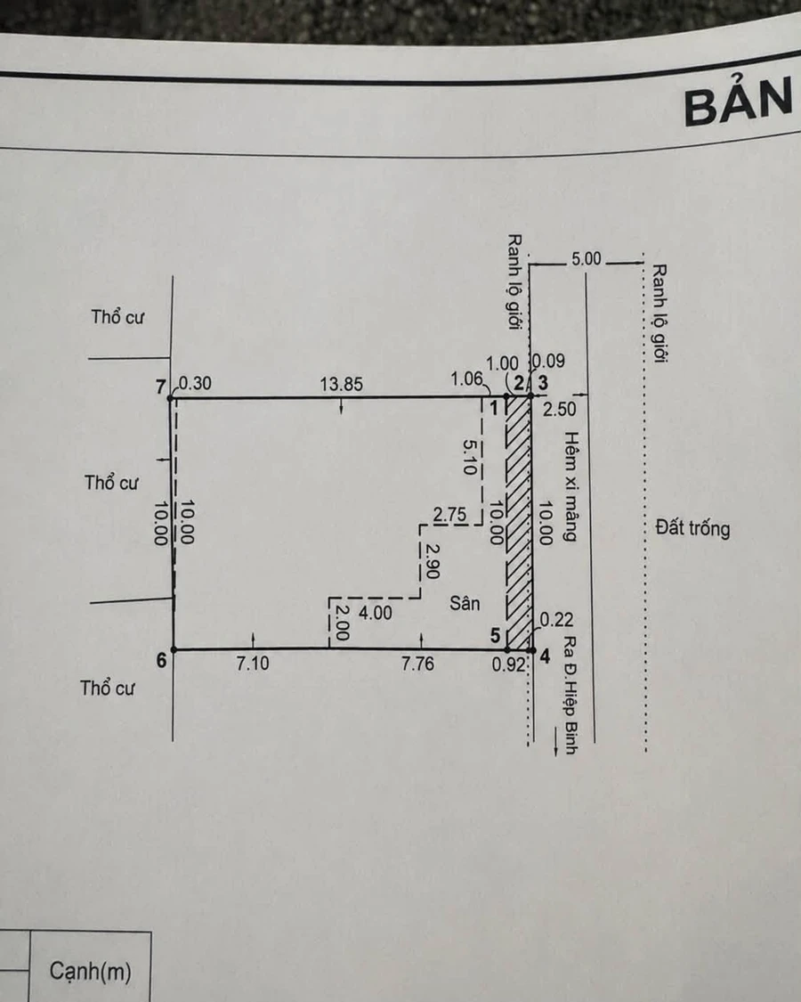 Bán đất tặng nhà 150m² 4PN hẻm ô tô gần chợ Hiệp Bình, Thủ Đức, giá 6,8 tỷ - Ảnh thu nhỏ 2