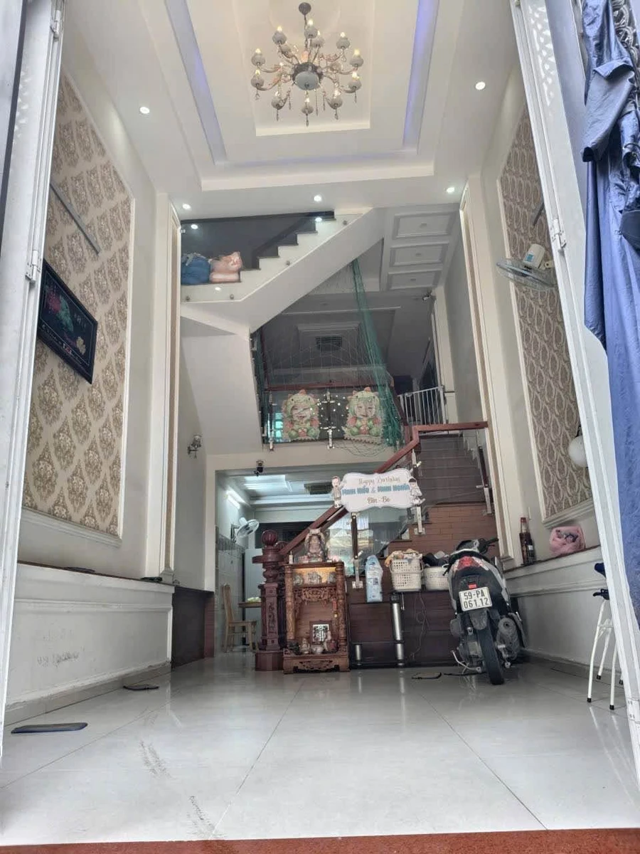 Bán nhà hẻm 8m 1 trệt 1 lửng 3 lầu 58m2 giá 5,168 tỷ Tân Thới Hiệp Quận 12 - Ảnh thu nhỏ 5