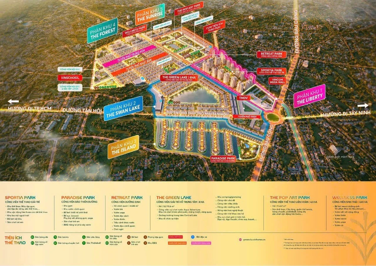 Bán nhà liền kề 60m2 dự án Vinhomes Green City giá 4,6 tỷ - Ảnh 1