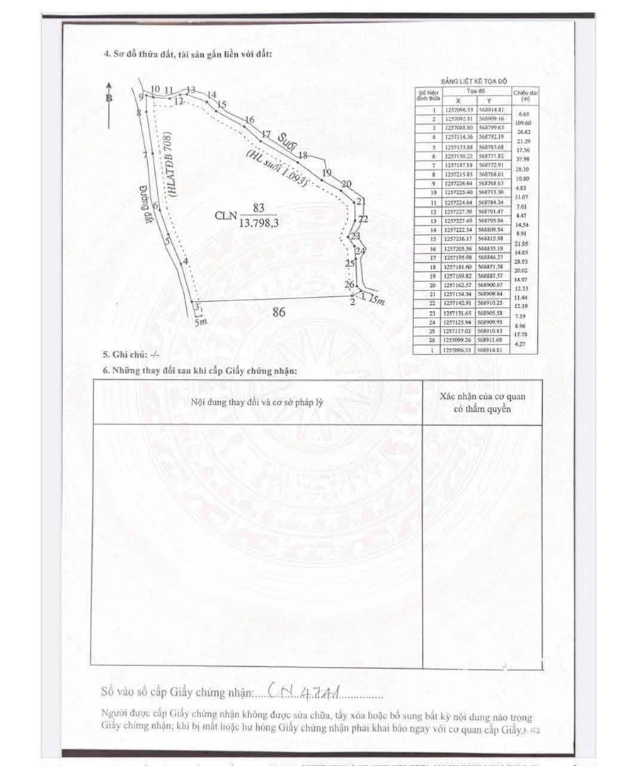 Bán đất cao su 1,4 ha mặt tiền 140m Định Thành - Ảnh thu nhỏ 3