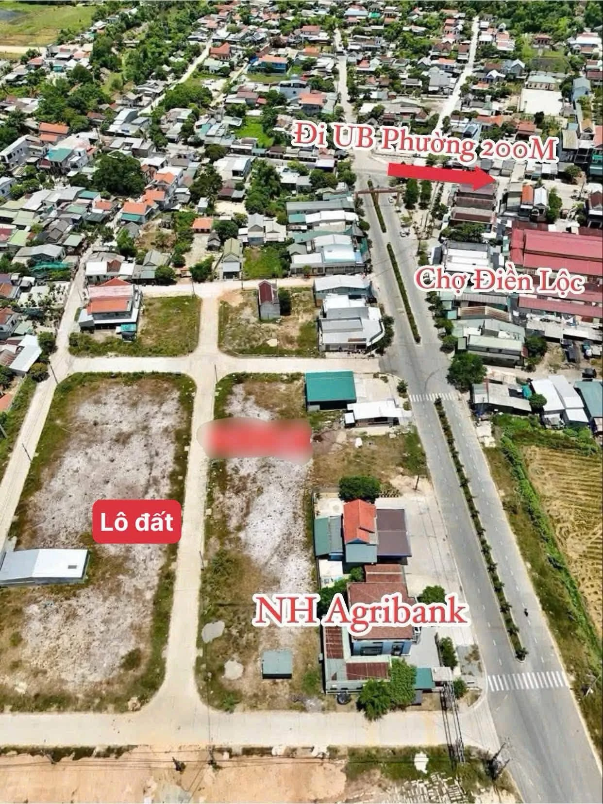 Bán đất Điền Lộc Huế 135m² giá 900 triệu - Ảnh 1