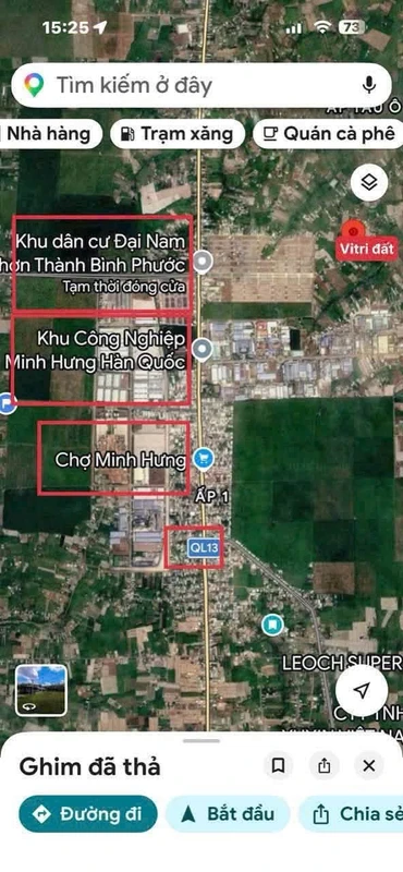 Bán lô đất 225 m² đường 49, Chơn Thành, Bình Phước