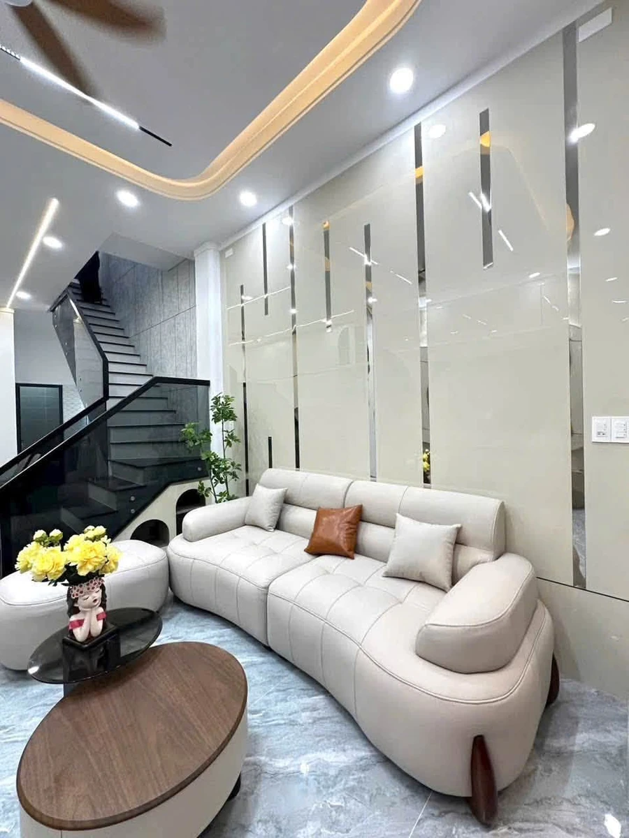 Bán nhà lầu sổ riêng thổ cư 4,2x15m, 3PN 2WC, hẻm ô tô KP3 Trảng Dài, Đồng Nai - Ảnh thu nhỏ 2