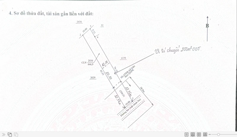 Chính chủ bán đất 846,9m2 Bến Cát, TP.HCM. LH ngay 0989 288 ***