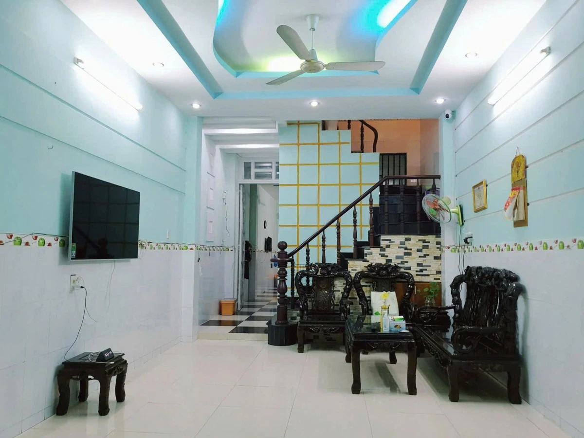 Bán nhà 3PN, 80m2 KDC Phú Lợi Quận 8, giá 6 tỷ - Ảnh thu nhỏ 4
