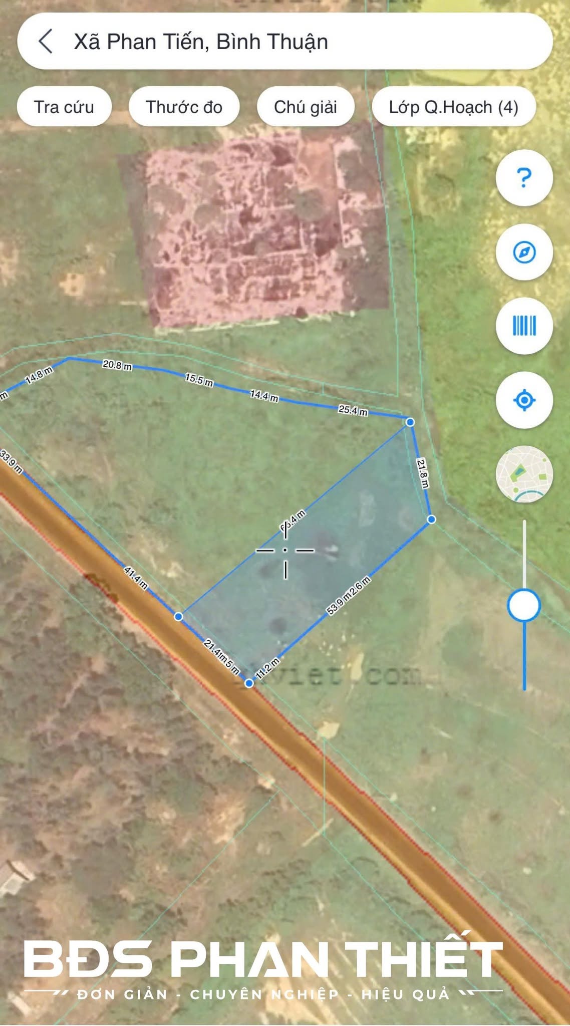Bán đất Sông Lũy 1.200 m² Lâm Đồng 432 triệu