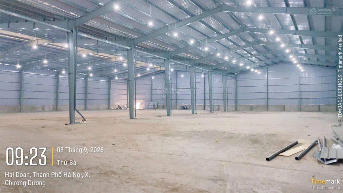 Cho thuê kho xưởng 5.500m2, PCCC tự động gần QL1A Thắng Lợi, huyện Thường Tín, Hà Nội - Ảnh thu nhỏ 5