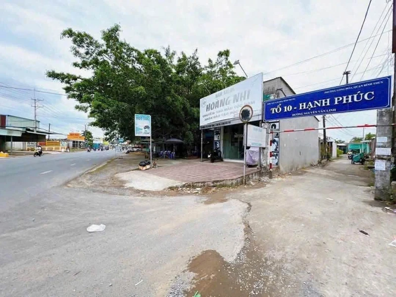 Bán đất nền 67,5m² Đường Nguyễn Văn Linh Bình Thủy Cần Thơ
