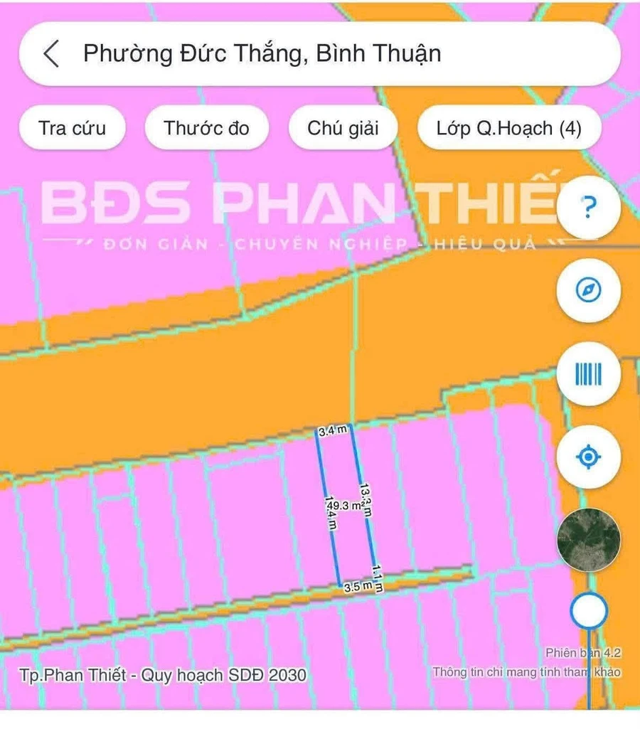 Bán nhà mặt tiền đường Ngư Ông 49.3m2, Phan Thiết 2 tỷ - Ảnh thu nhỏ 2