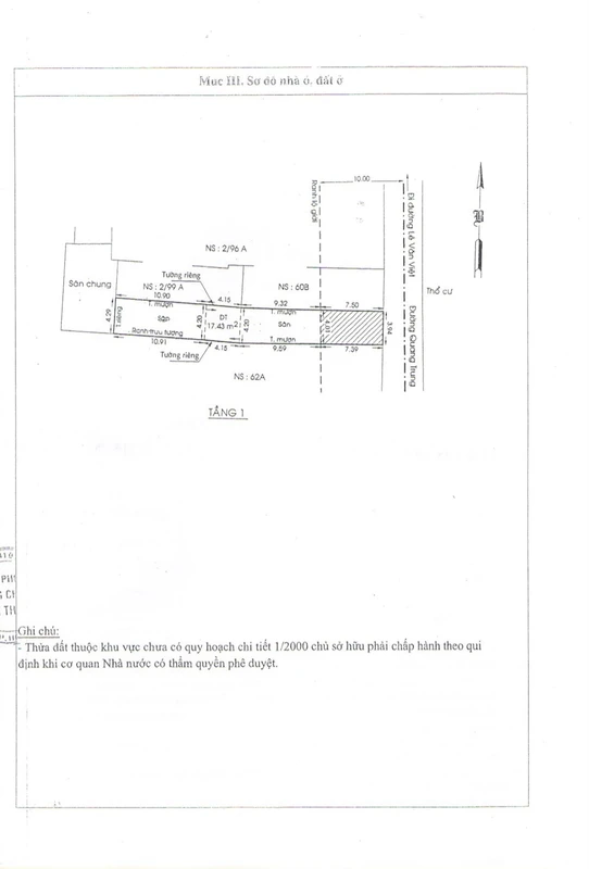 Bán nhà mặt tiền Quang Trung, Tăng Nhơn Phú 102m² 11 tỷ