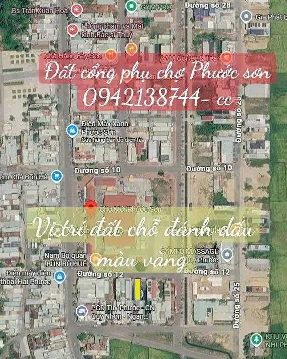 Bán đất 112,5m² đối diện chợ Phước Sơn, Gia Lai - Ảnh thu nhỏ 2