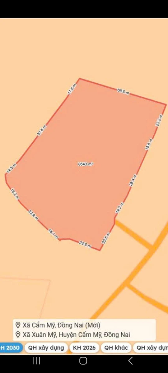 Bán mảnh vườn điều 8588m² đất đỏ bazan Xuân Mỹ - Ảnh 1