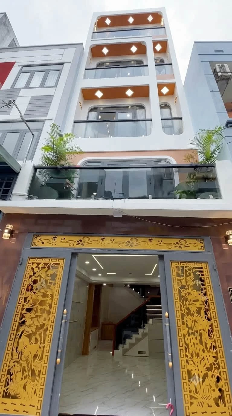 Bán nhà 5 tầng hẻm ô tô Mã Lò, Bình Tân, gần 50m², 4PN, nhỉnh 7 tỷ - Ảnh 1