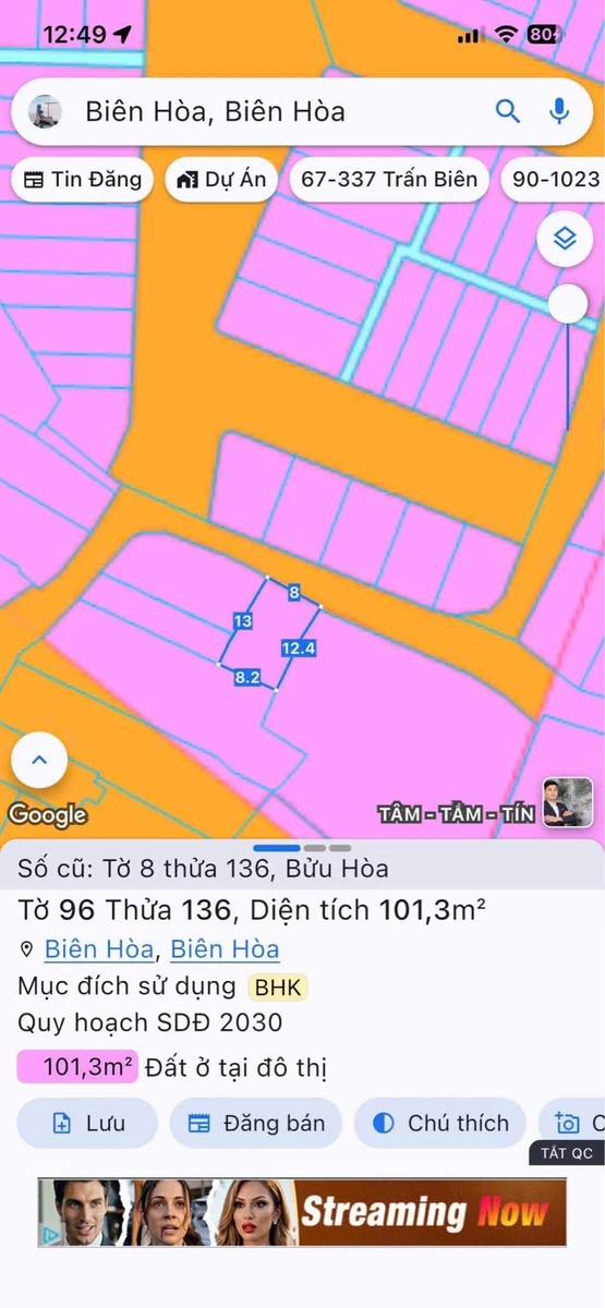 Bán đất hơn 100m2 sổ riêng tại Bửu Hòa, Bình Chánh - Ảnh 1