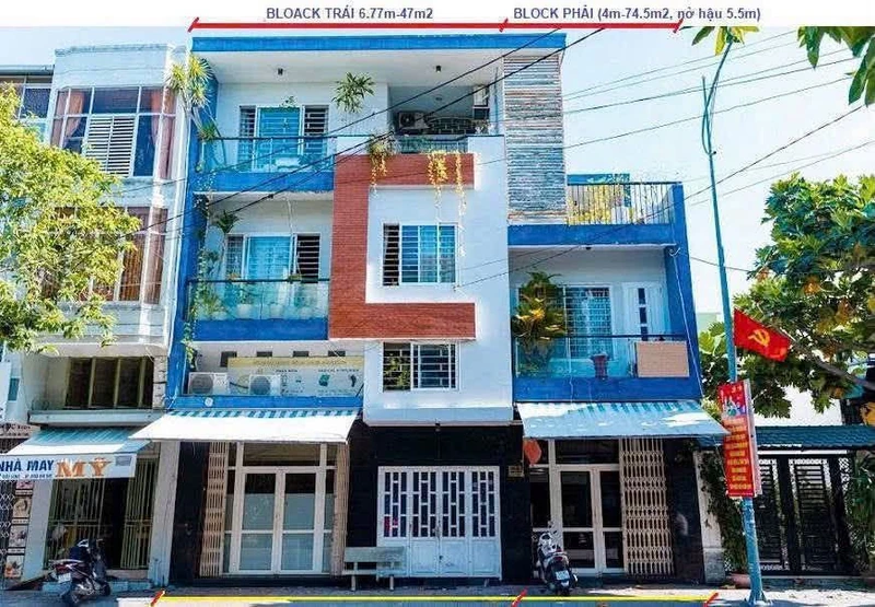 Bán nhà phố 3 tầng mặt tiền Cửu Long 118m2, Nha Trang