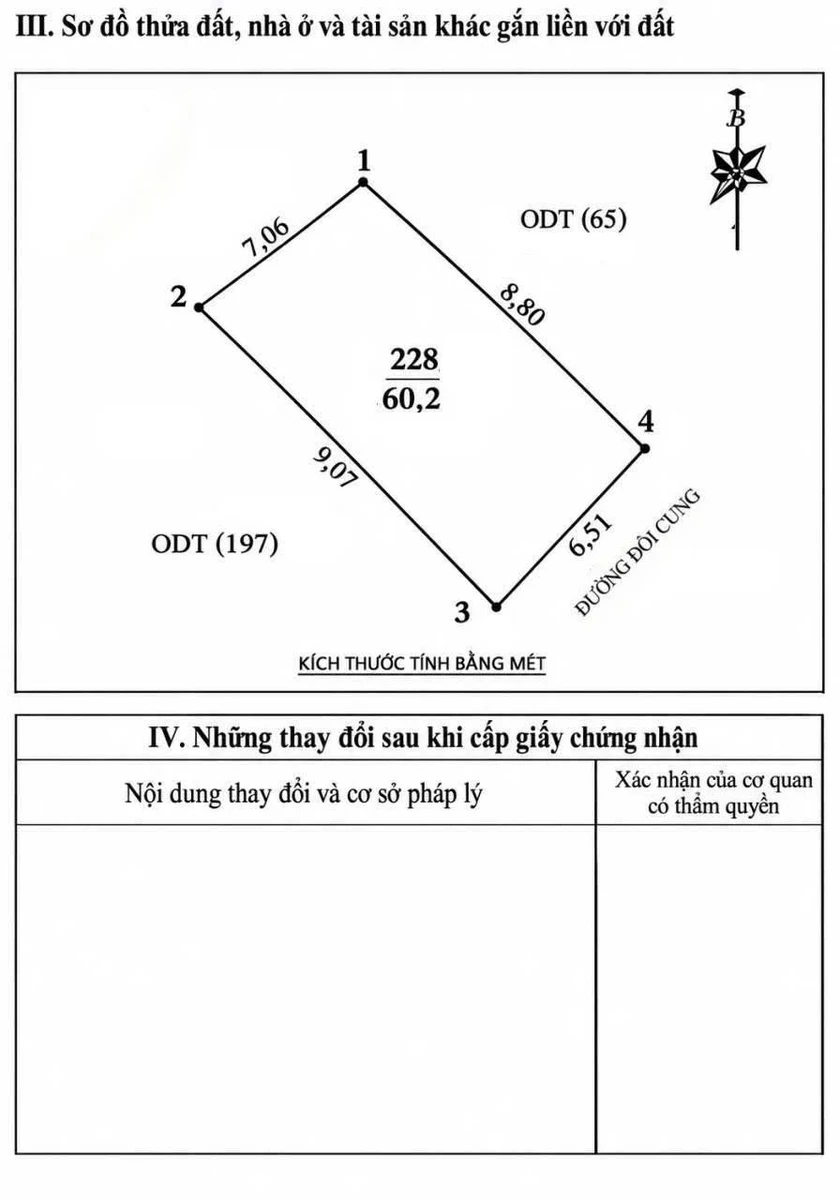 Bán đất mặt đường Đội Cung TP Vinh 60m² 4 tỷ - Ảnh 1
