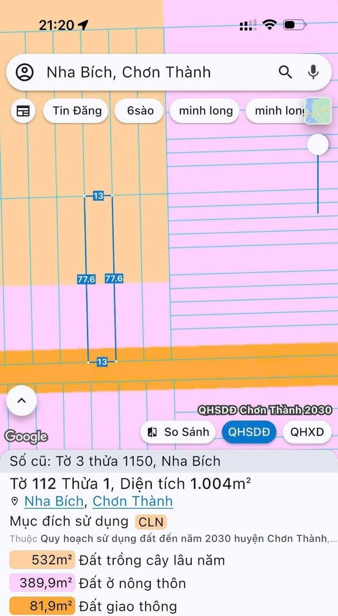Bán đất Chơn Thành 200m² giá 860 triệu - Ảnh thu nhỏ 4