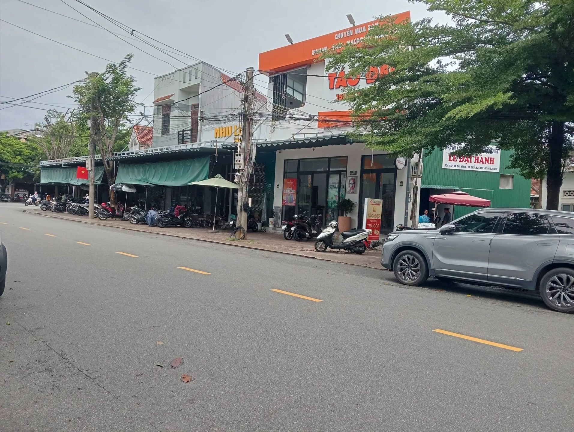 Bán đất góc mặt tiền Lê Đại Hành 90m2 - Ảnh 1
