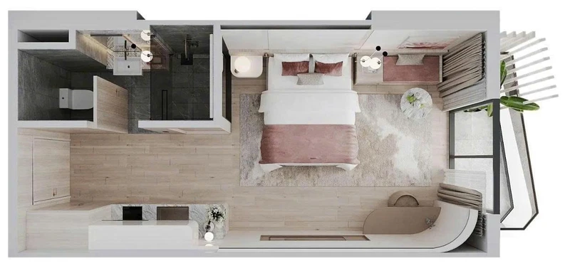 Bán studio 28m² Meypearl Harmony Phú Quốc giá 1,8 tỷ