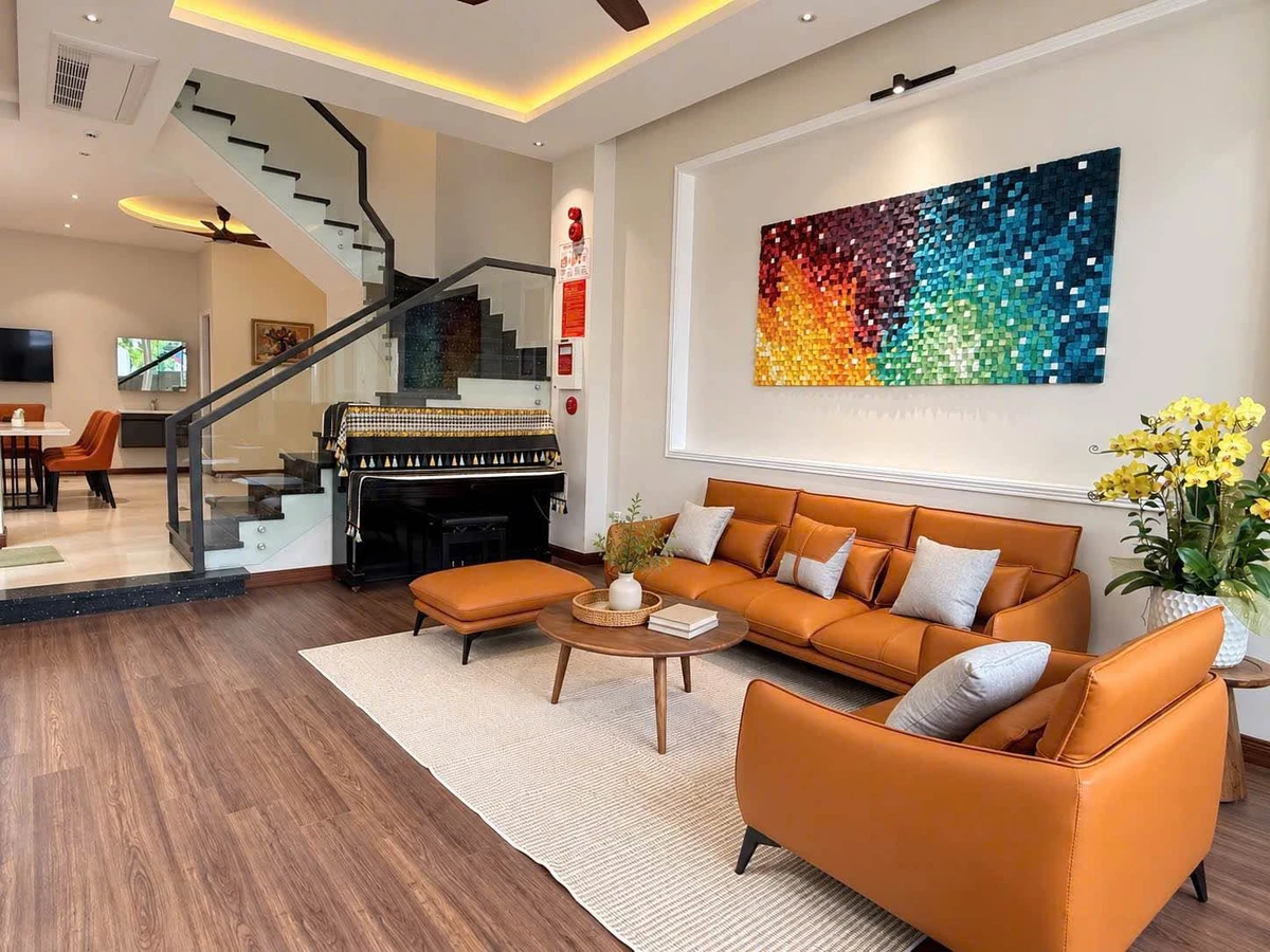 Cho thuê villa 3 tầng mặt tiền 105m2, 4PN, Hải Châu - Ảnh thu nhỏ 3