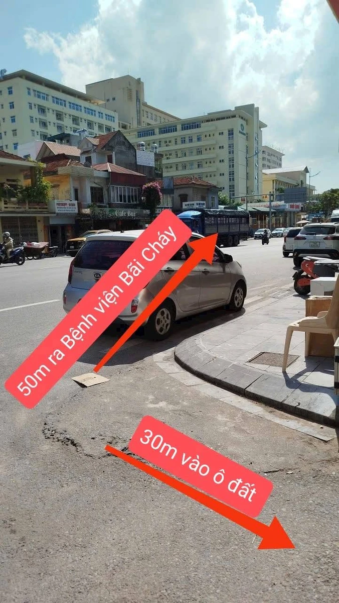 Bán đất 116m² cạnh Bệnh viện Bãi Cháy, hướng Tây Bắc - 2 tỷ - Ảnh 1