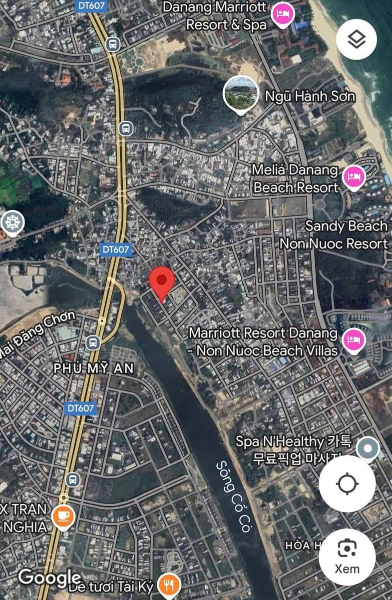 Bán lô đất 100m² đường 7m5 Hoà Sơn, view sông Đà Nẵng - Ảnh 1