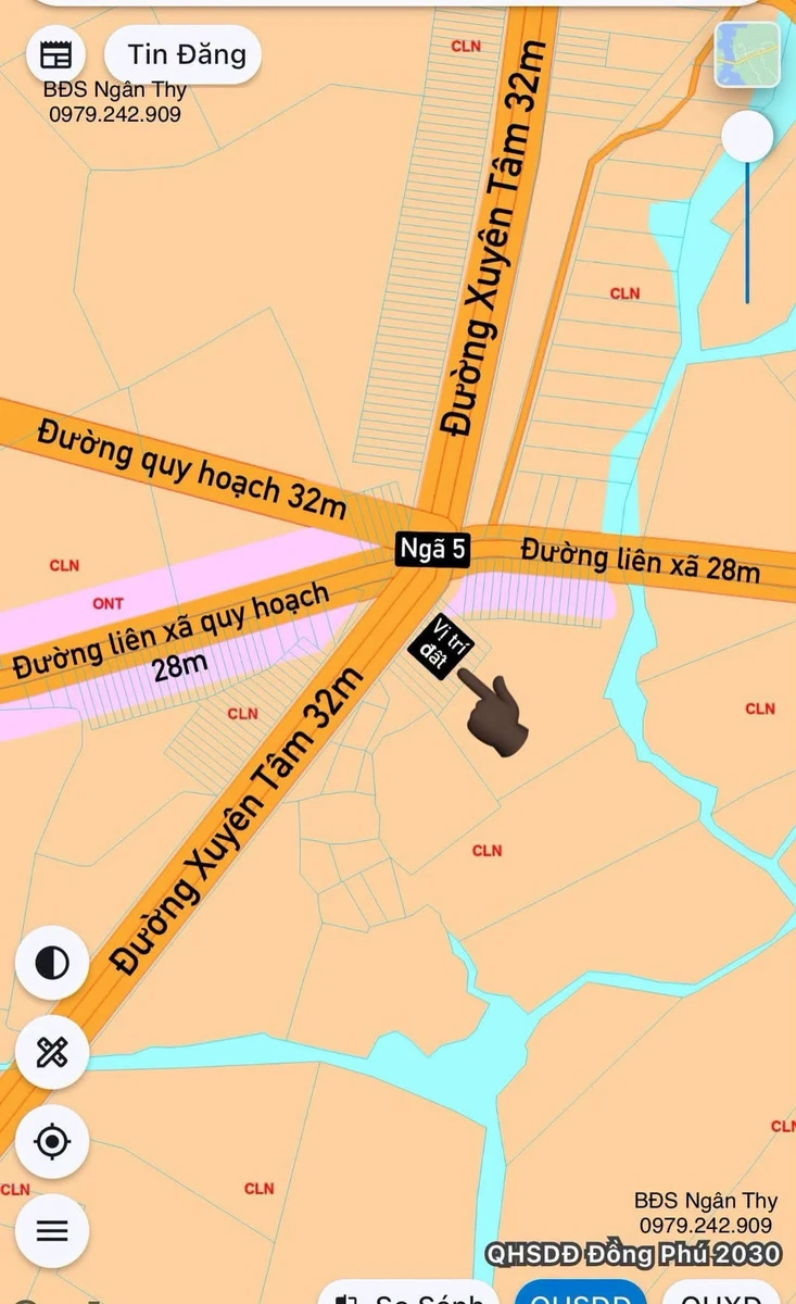 Bán đất nền mặt tiền Xuyên Tâm Đồng Phú 200m² - Ảnh 1