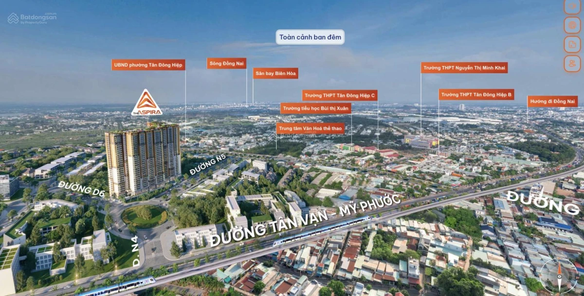 The Aspira - Căn hộ thông minh 2PN+ 83,72m2 vị trí góc, liền kề ga Metro, TT linh hoạt - Ảnh thu nhỏ 4