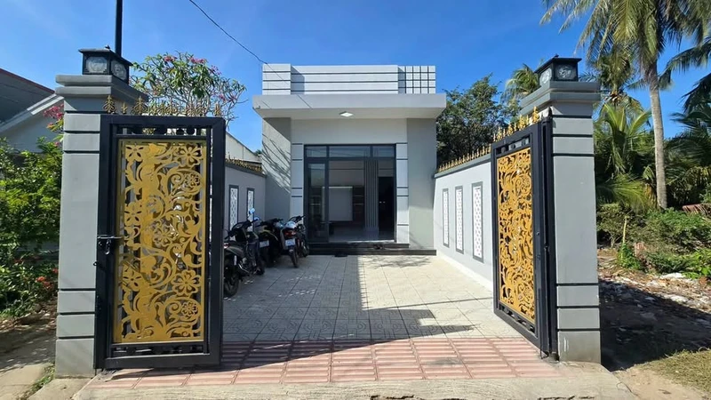 Bán nhà mới xây 111m² TP Bến Tre, 1 tỷ 700 triệu