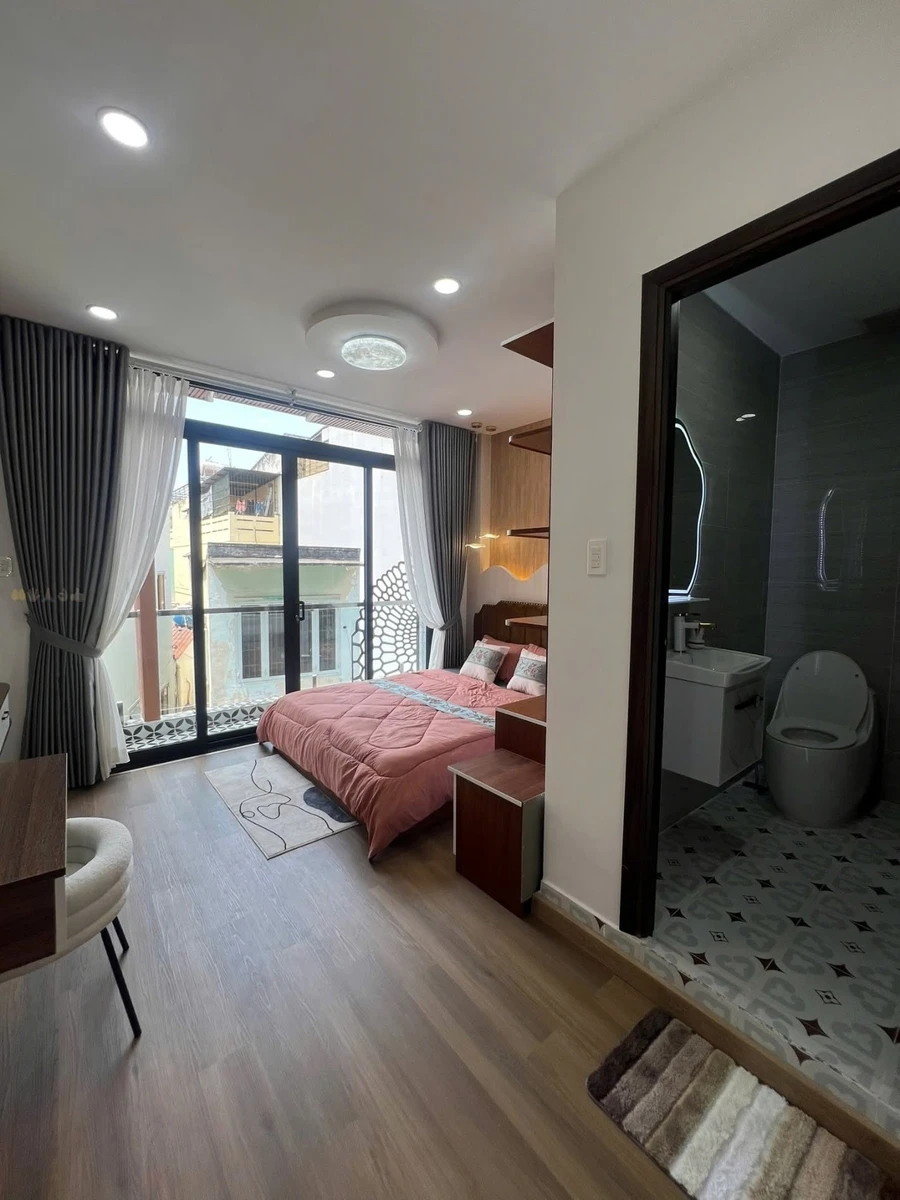 Bán nhà hẻm 4 tầng 52m2, 5 phòng ngủ, gần Hai Bà Trưng Quận 3, giá 9,6 tỷ - Ảnh thu nhỏ 2