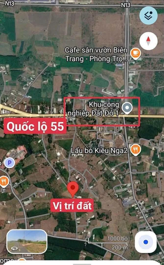 Bán đất 1063m2 gần KCN Đất Đỏ 2,1 tỷ - Ảnh thu nhỏ 2