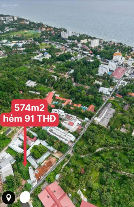 Bán 574m2 (245m2 TMDV) MT hẻm 91 Trần Hưng Đạo, giá rẻ hơn thị trường 40%, 16 tỷ - Ảnh 1