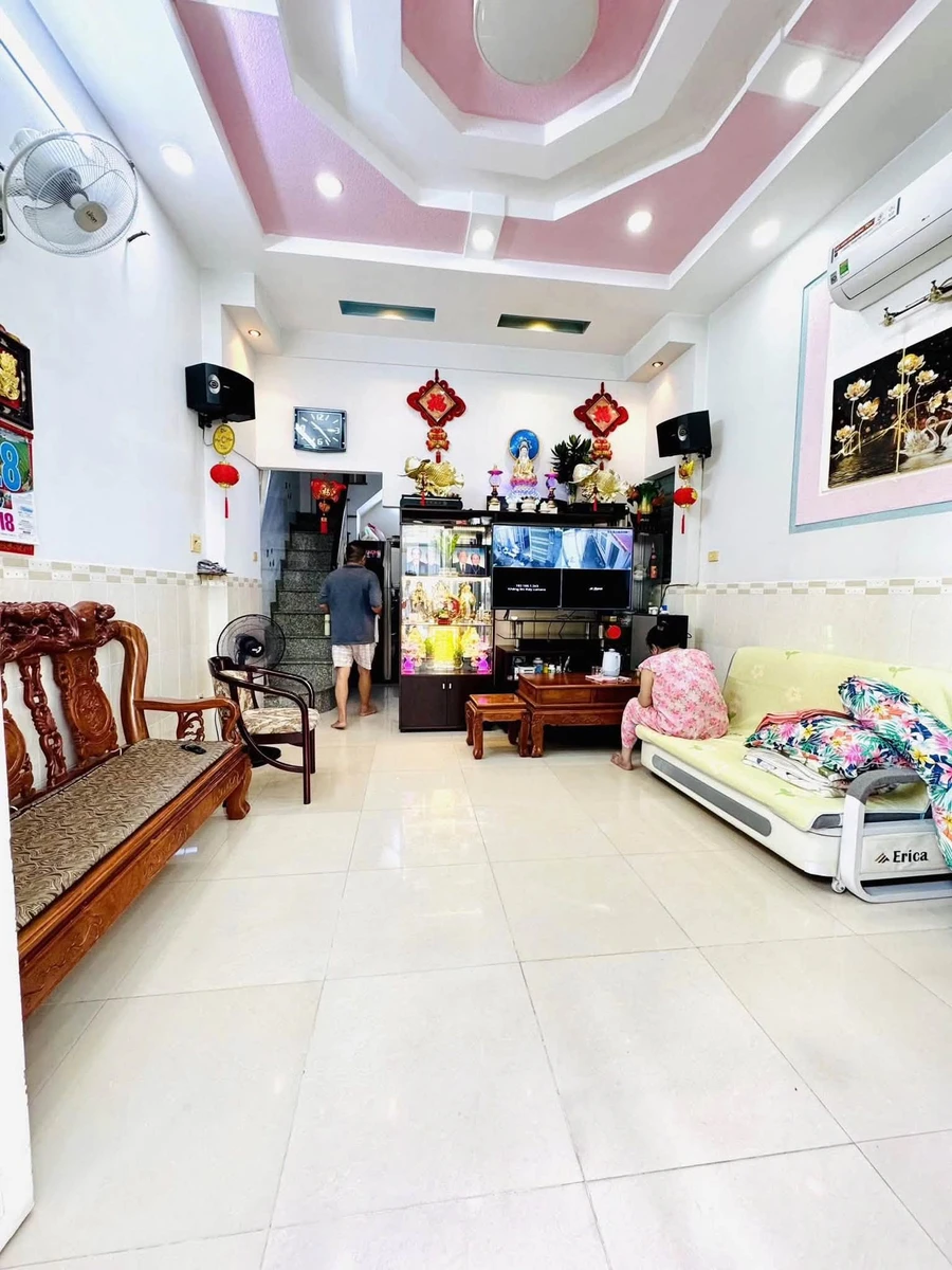 Bán nhà 2 tầng hẻm Dương Bá Trạc Quận 8, 60,4m², giá 6,4 tỷ - Ảnh 1