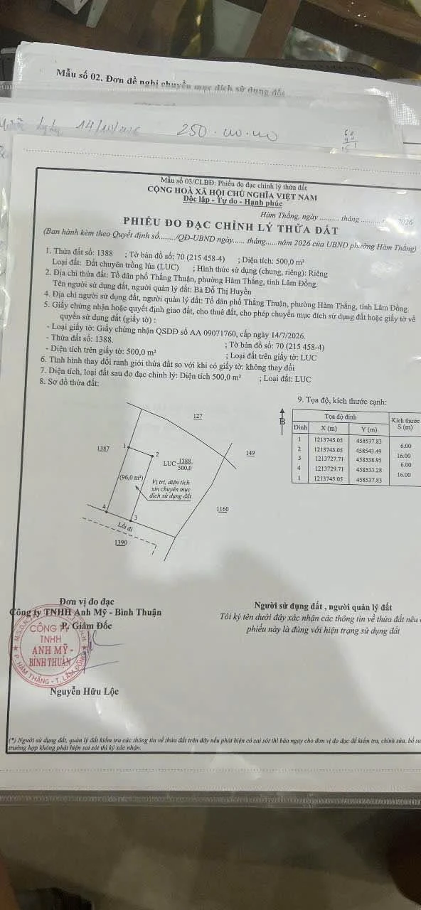 Bán đất Khu Cá Đồng 500m² giá 1 tỷ 2 - Ảnh 1