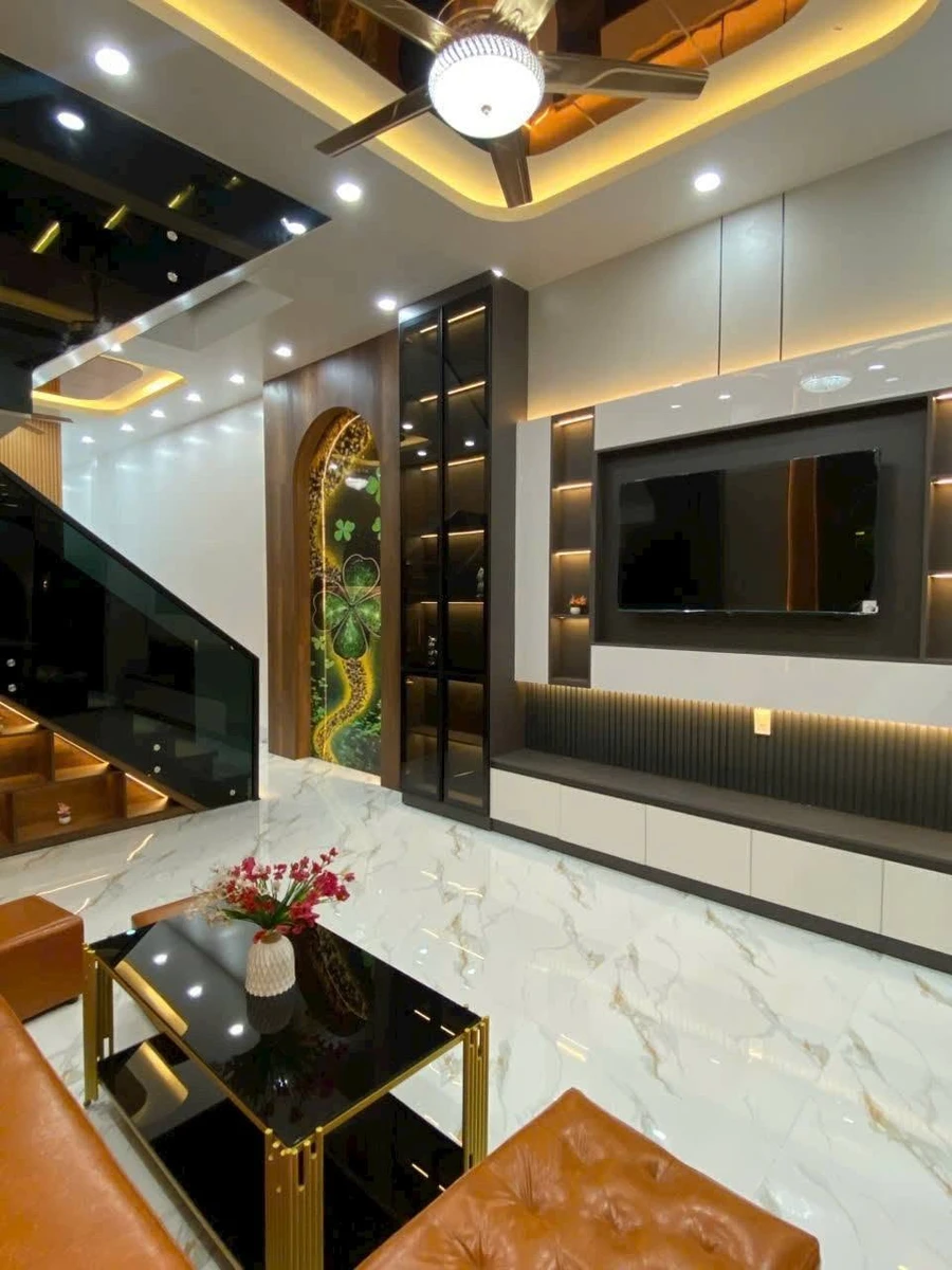Bán nhà 1 trệt 1 lầu mới hoàn thiện, 4PN, full nội thất, đường Lâm Quang Ky, Rạch Giá - Ảnh thu nhỏ 5